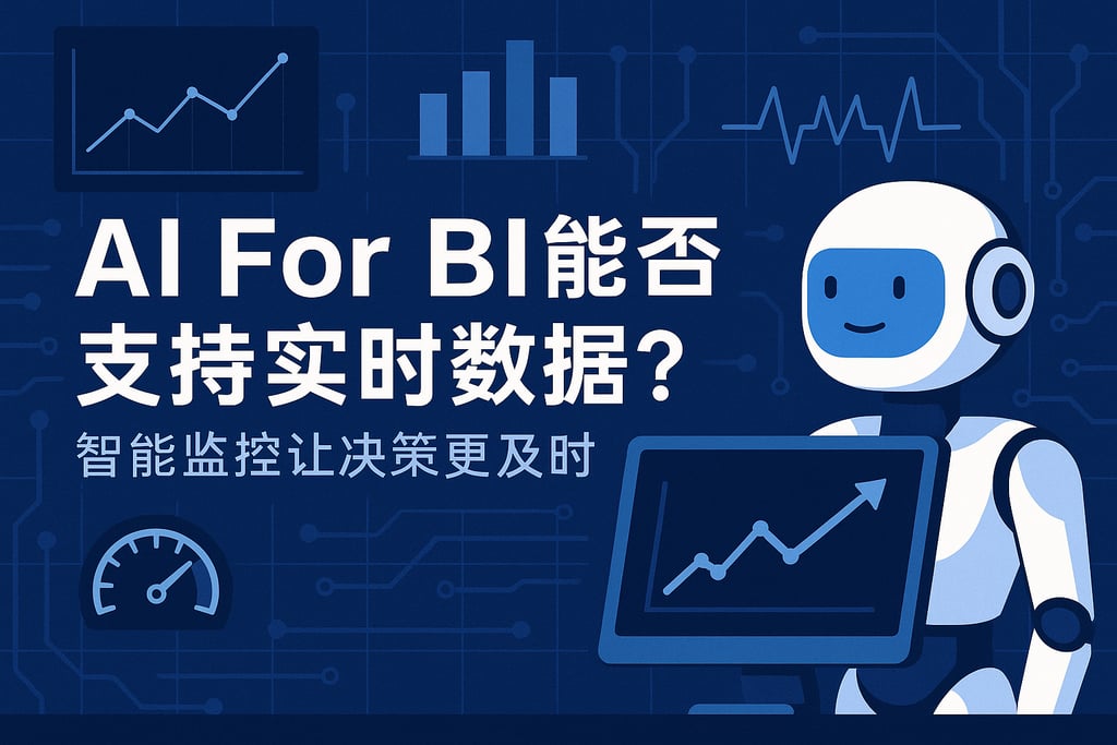 AI For BI能否支持实时数据？智能监控让决策更及时